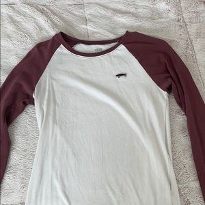 Vans Cute Long Sleeve maroon
